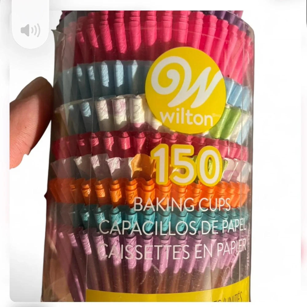 100’s! Of Wilton and assorted Colorful Baking Cups